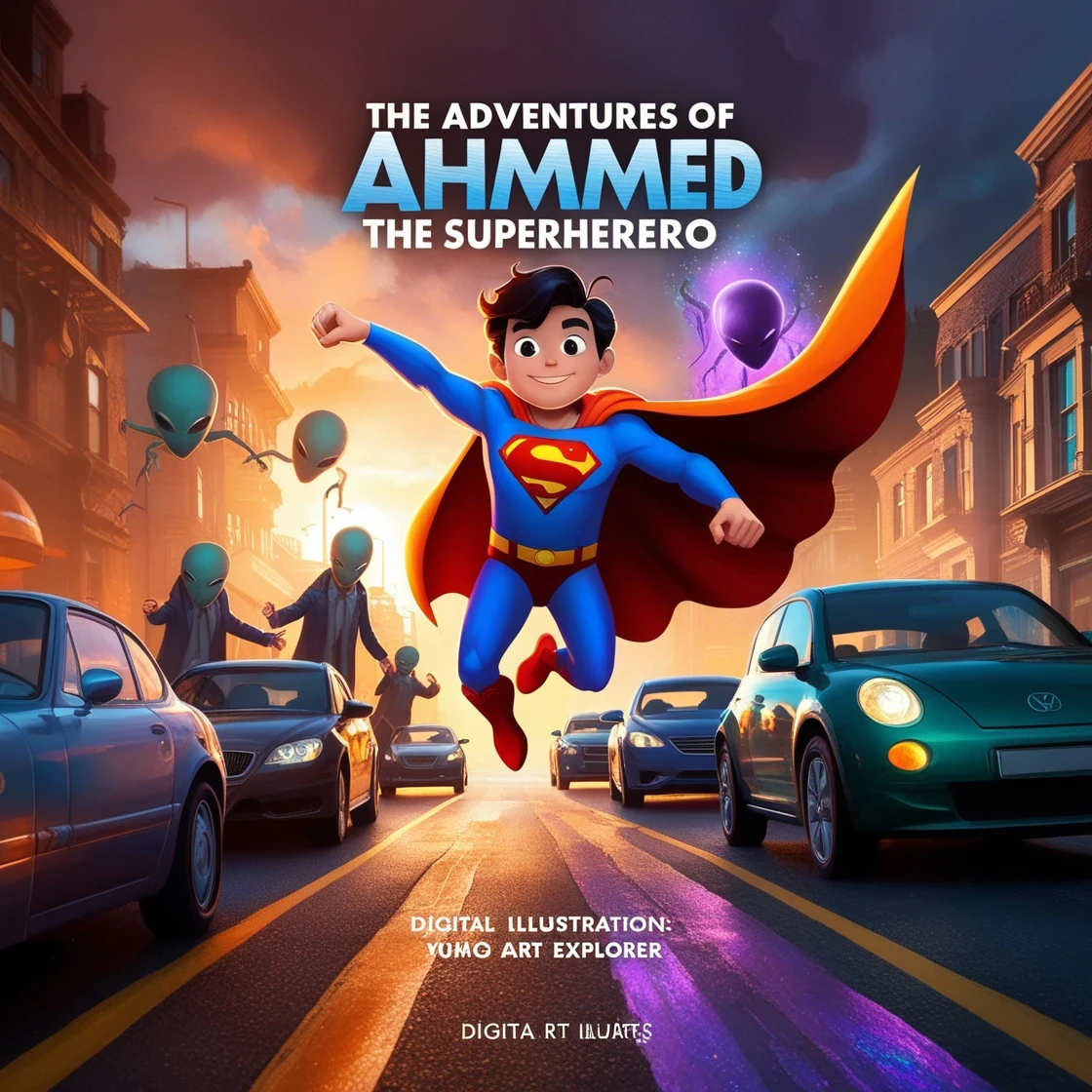 image about The adventures of Ahmed the superhero