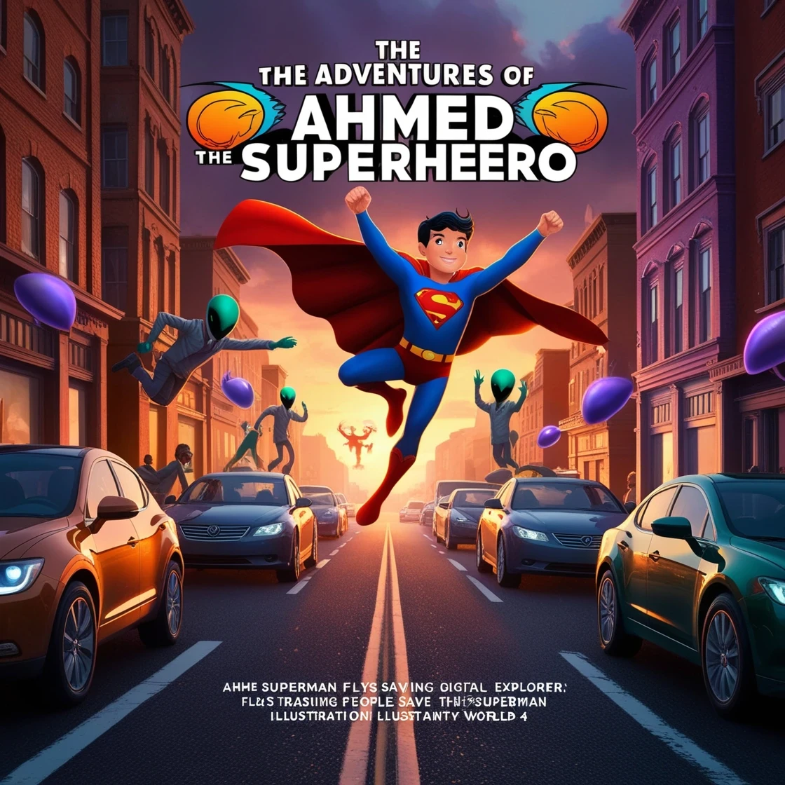 image about The adventures of Ahmed the superhero