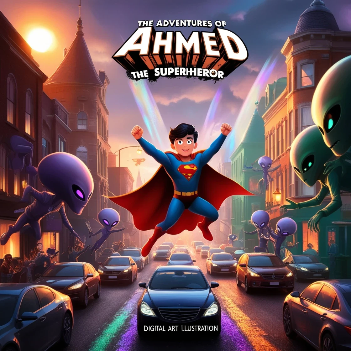 image about The adventures of Ahmed the superhero