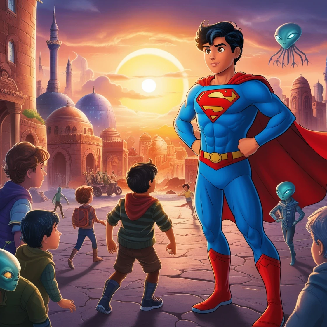 image about The adventures of Ahmed the superhero