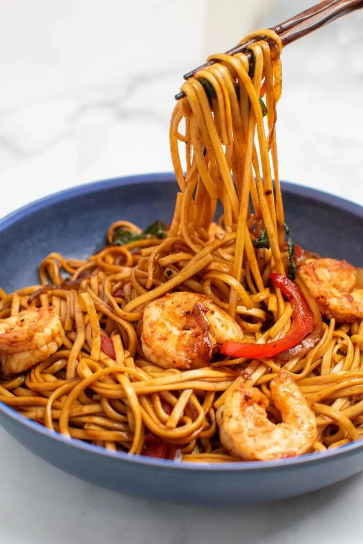 image about Korean Noodles with Shrimp