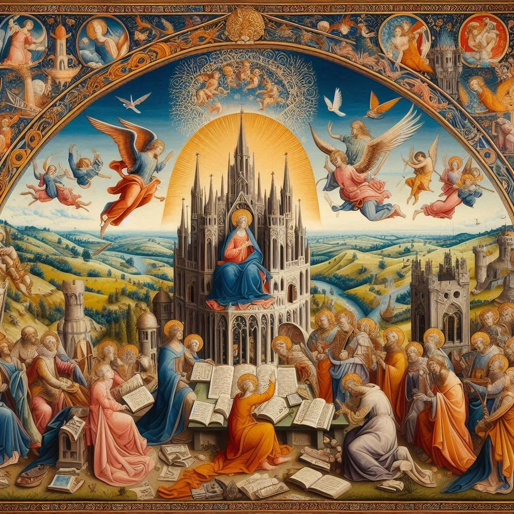 image about فنون العصور الوسطى في أوروبا: رحلة بين القداسة، المعارك وعبقرية النهضة