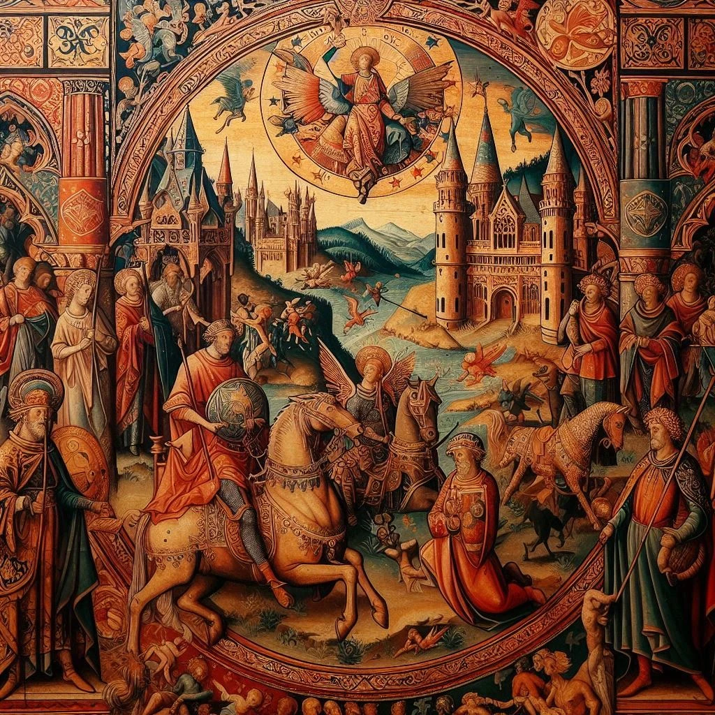 image about فنون العصور الوسطى في أوروبا: رحلة بين القداسة، المعارك وعبقرية النهضة