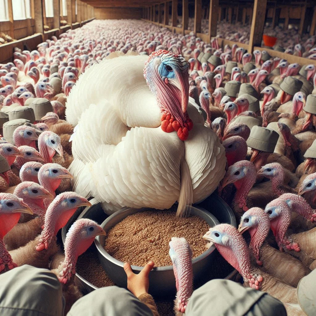 image about الدليل الشامل لطائر الديك الرومي: من الموطن الأصلي إلى مائدة الاحتفالات العالمية