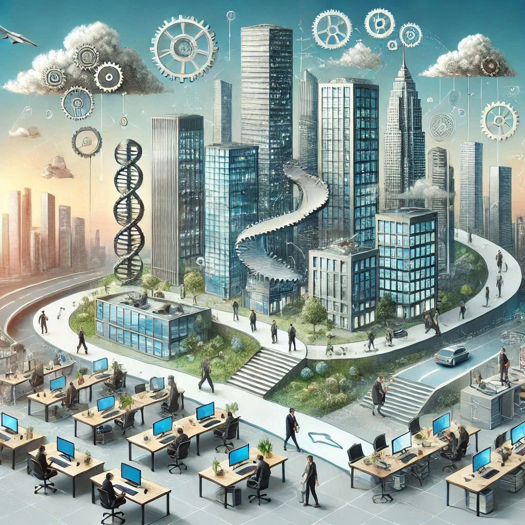 image about مستقبل الأعمال: كيف ترسم بيئات العمل الحديثة خارطة النجاح في عصر التحول الرقمي؟