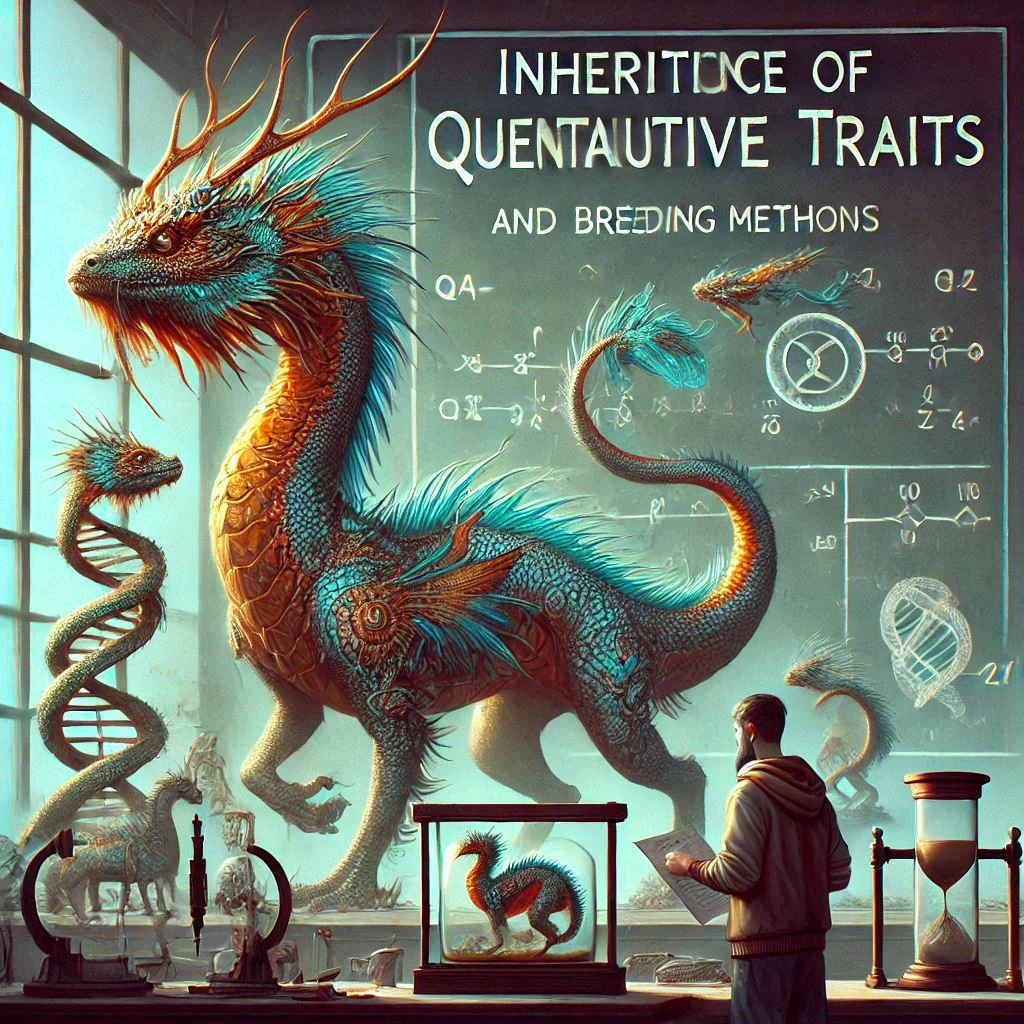 image about وراثة الصفات الكمية (Quantitative Genetics): الأسس المنهجية لتصميم برامج التربية الفعالة
