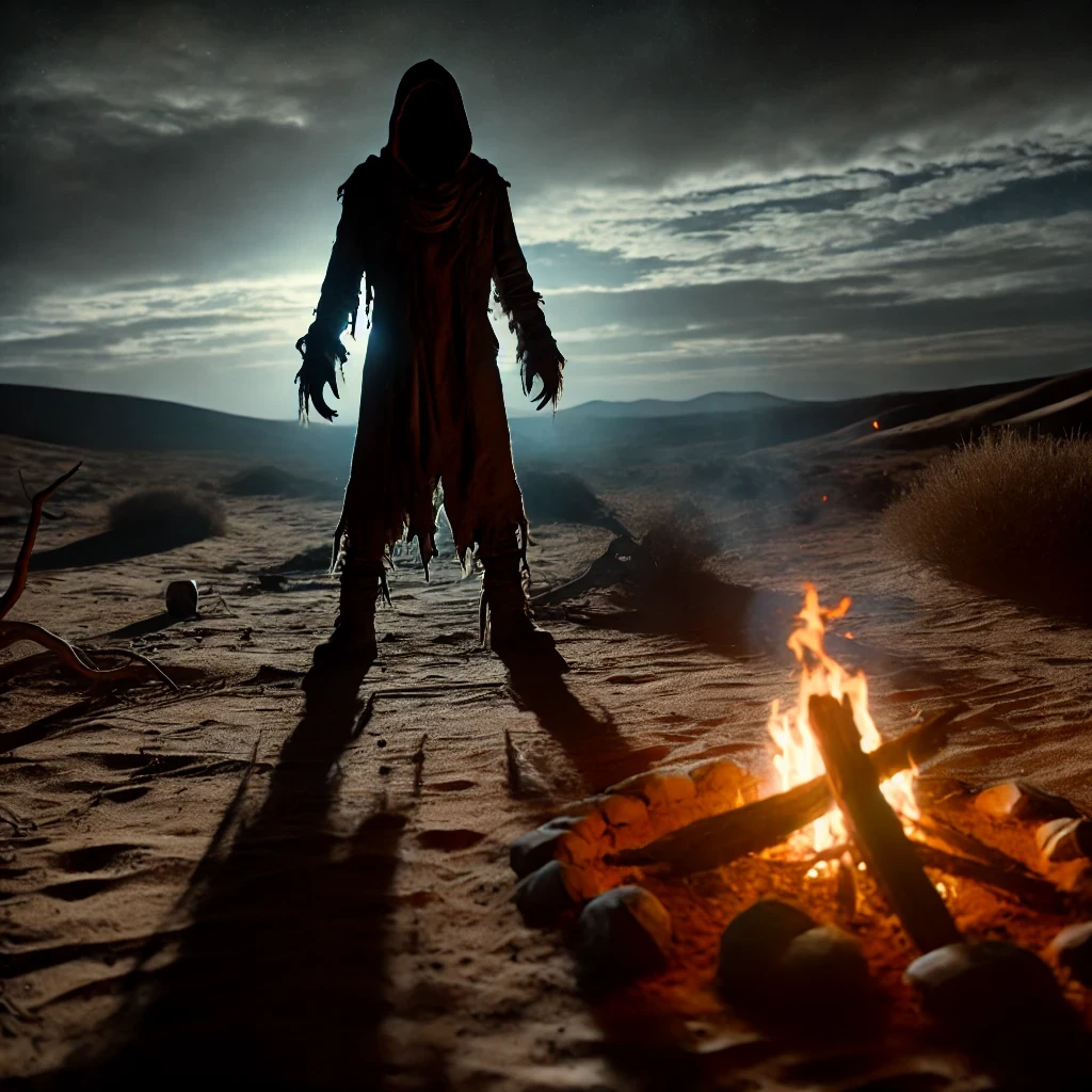 image about الكوخ المهجور في الصحراء