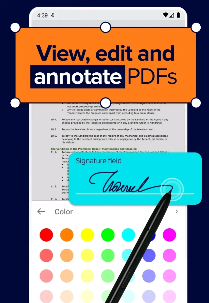 image about تطبيق Xodo لقراءة جميع أنواع المستندات وملفات pdf للهاتف