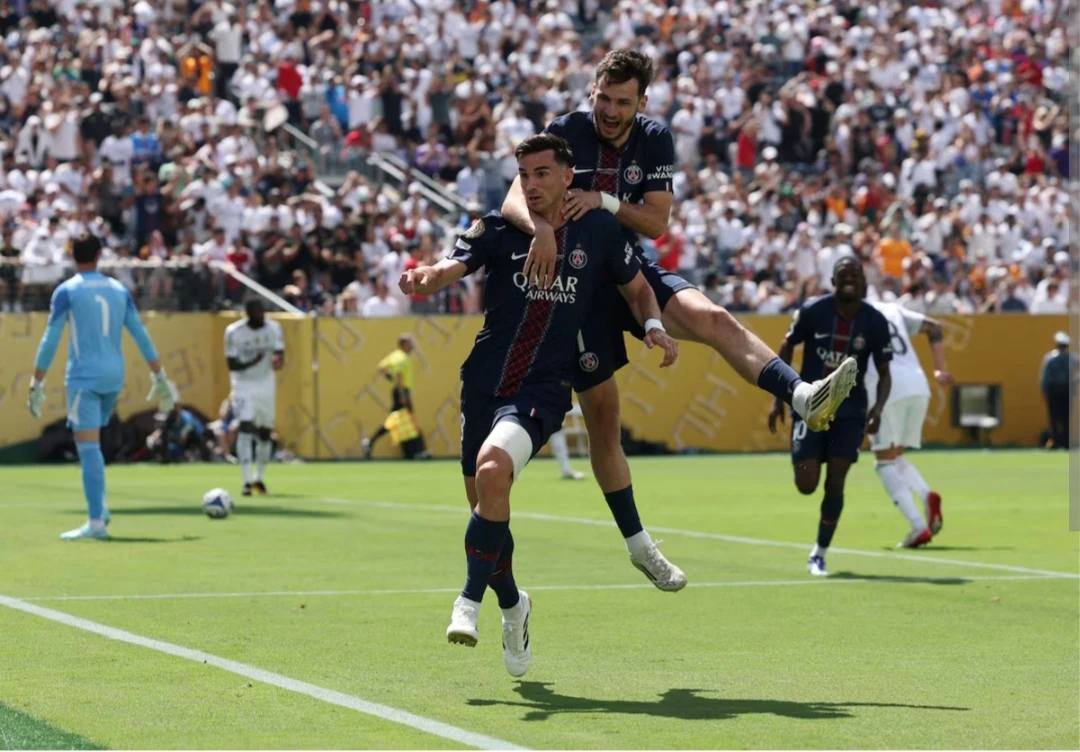 image about باريس سان جيرمان يكتسح ريال مدريد و يصل لنهائي كأس العالم للأندية 