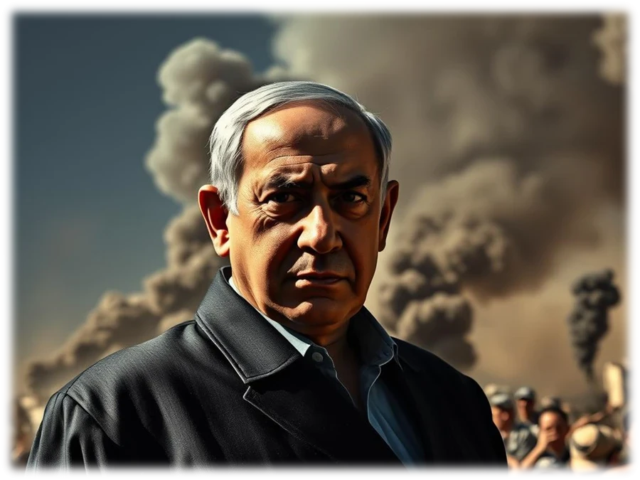image about Netanyahu and the Gaza War: Political Survival or Humanitarian Collapse?