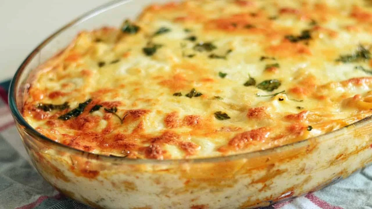 image about  طريقه المكرونة بالبشاميل 