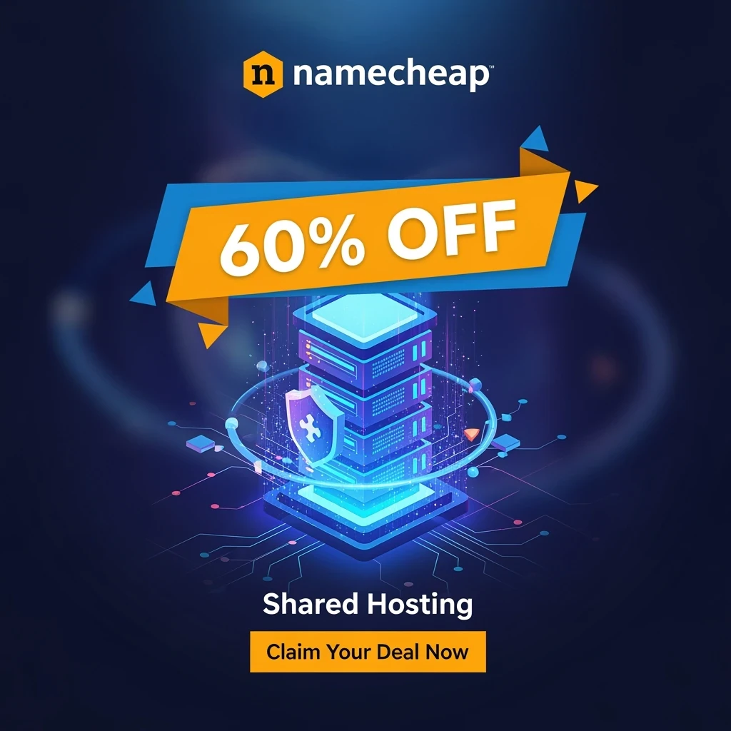 image about ابنِي موقعك الإلكتروني بتكلفة منخفضة مع استضافة Namecheap في 2025، واحصل على حساب Canva Pro مجاني كهدية حصرية!