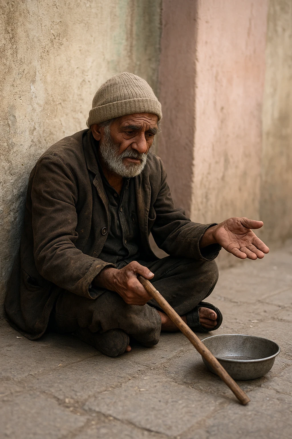 image about التسول بين الماضي والحاضر