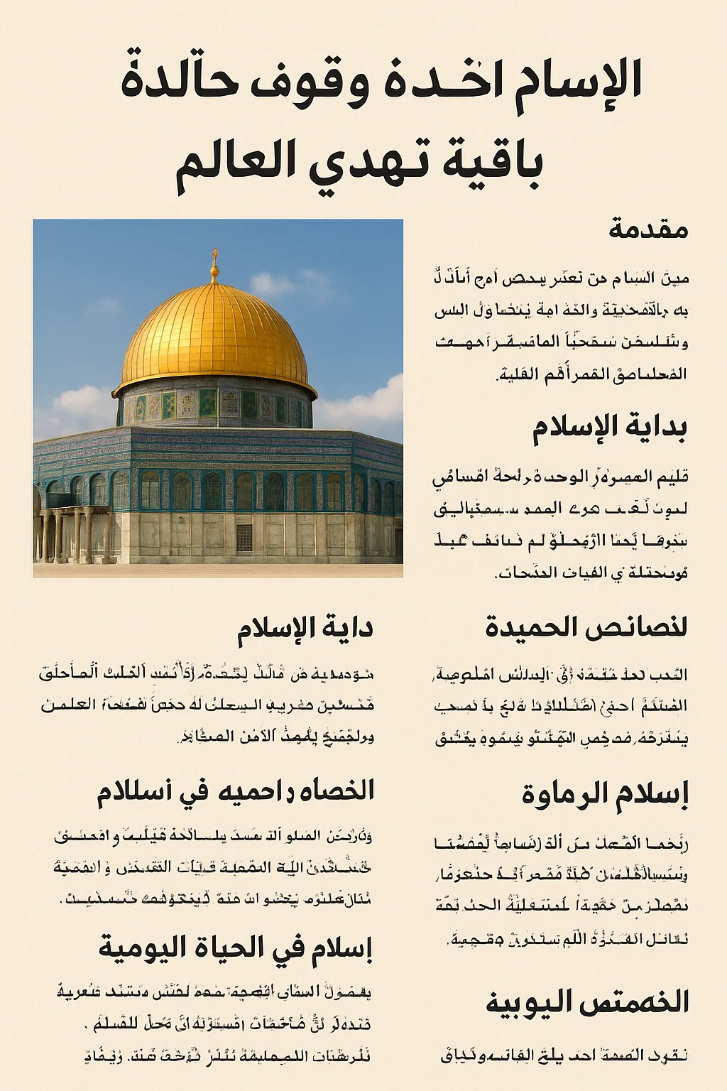 image about الإسلام دين الحق