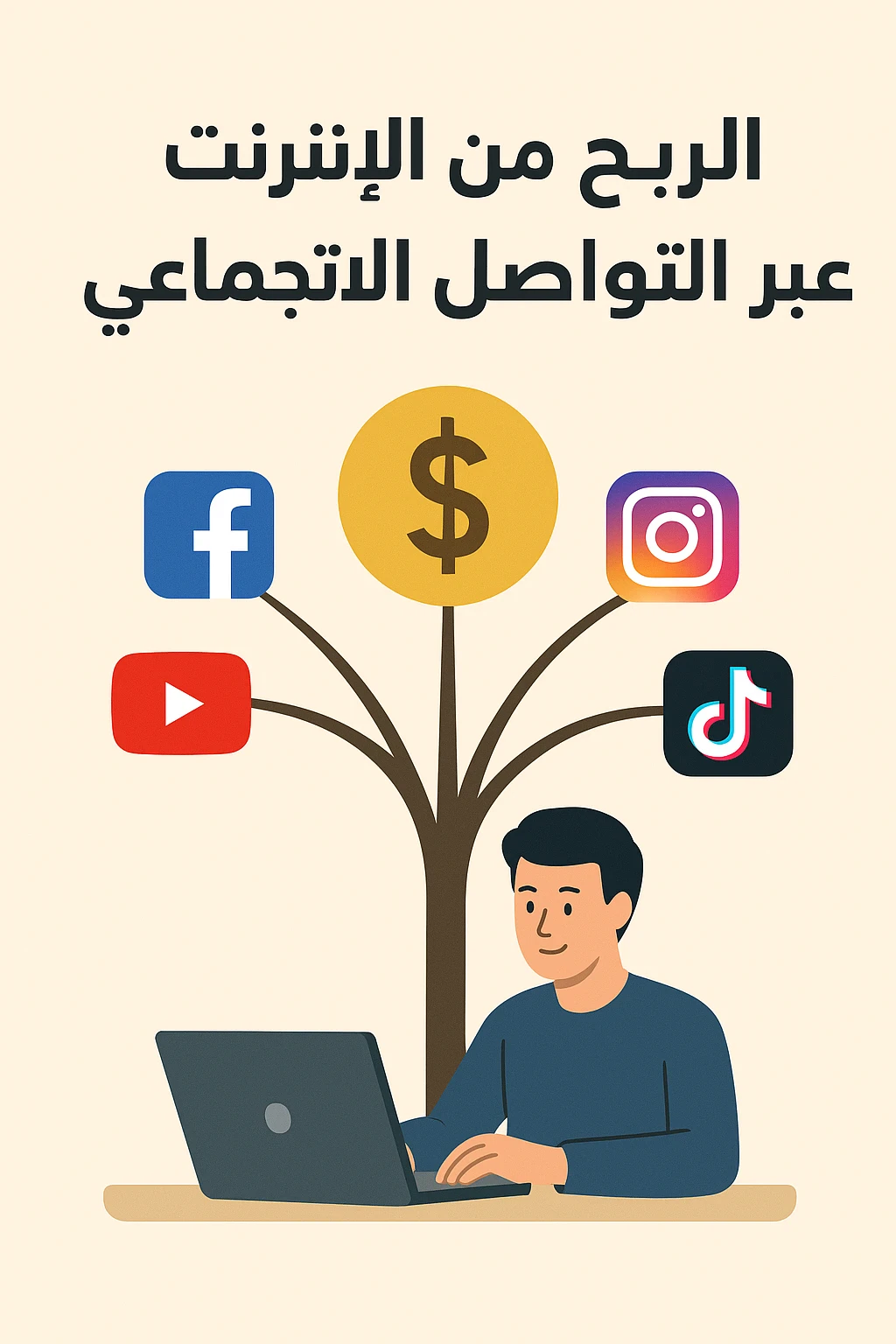 image about الربح من الإنترنت عبر منصات التواصل الاجتماعي