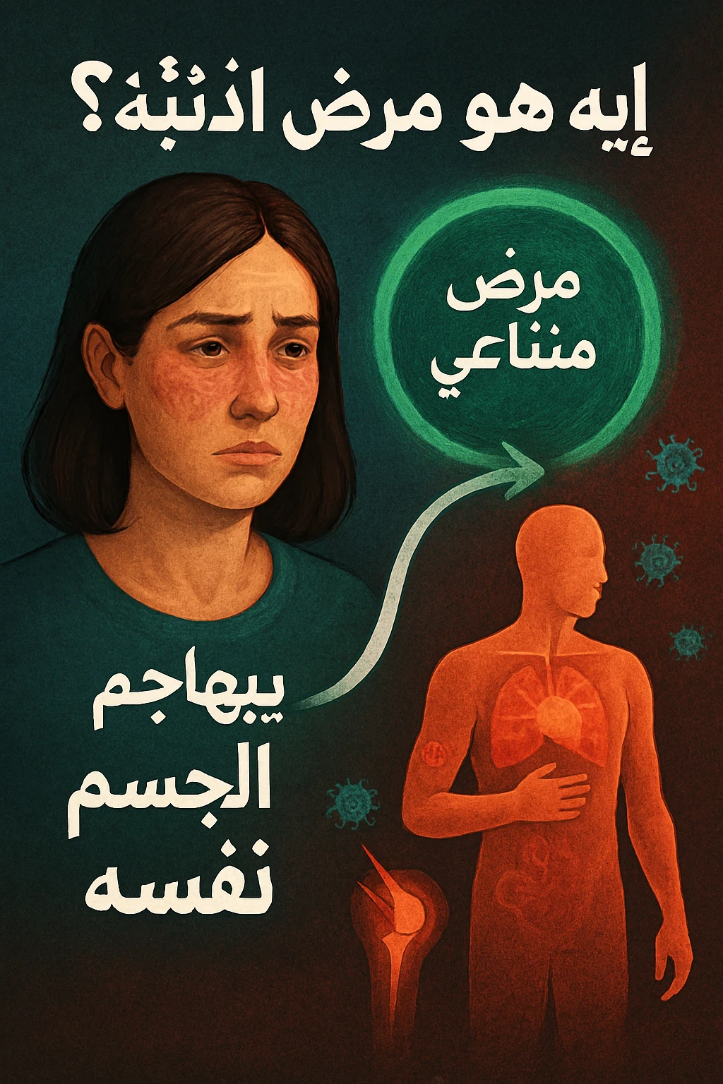 image about ✨ ما هو الذئبة؟ مرض مناعي خطير بيهاجم الجسم نفسه 🌀