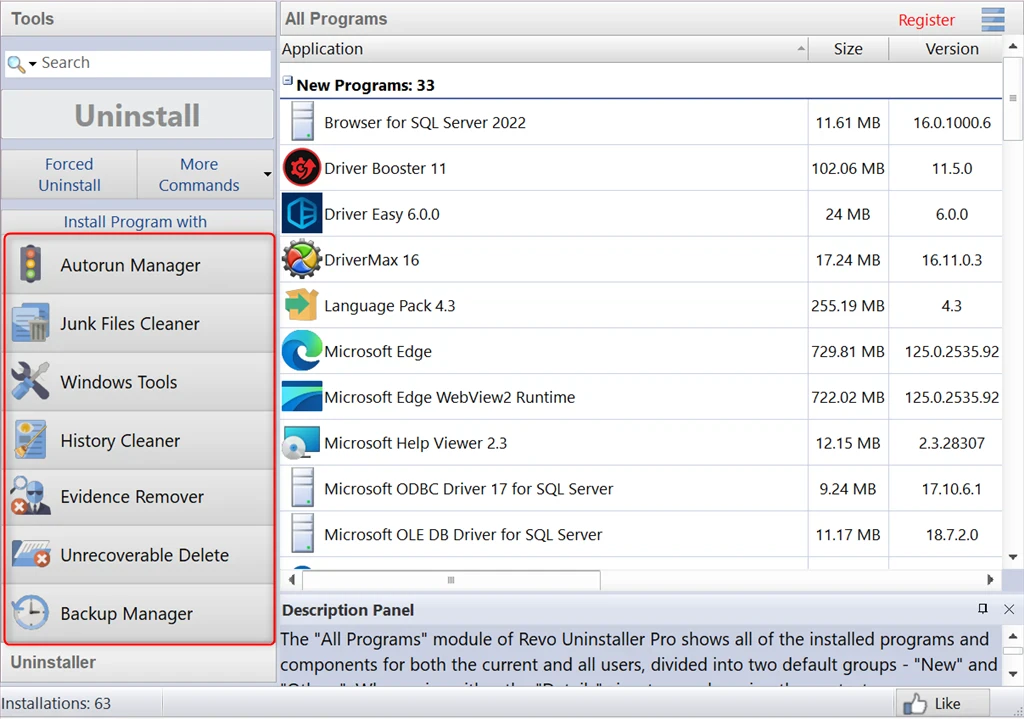 image about تحميل برنامج Revo Uninstaller القديم لحذف البرامج من جذورها وملفات الريجستري الشرح بالصور