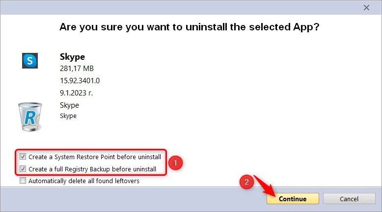 image about تحميل برنامج Revo Uninstaller القديم لحذف البرامج من جذورها وملفات الريجستري الشرح بالصور