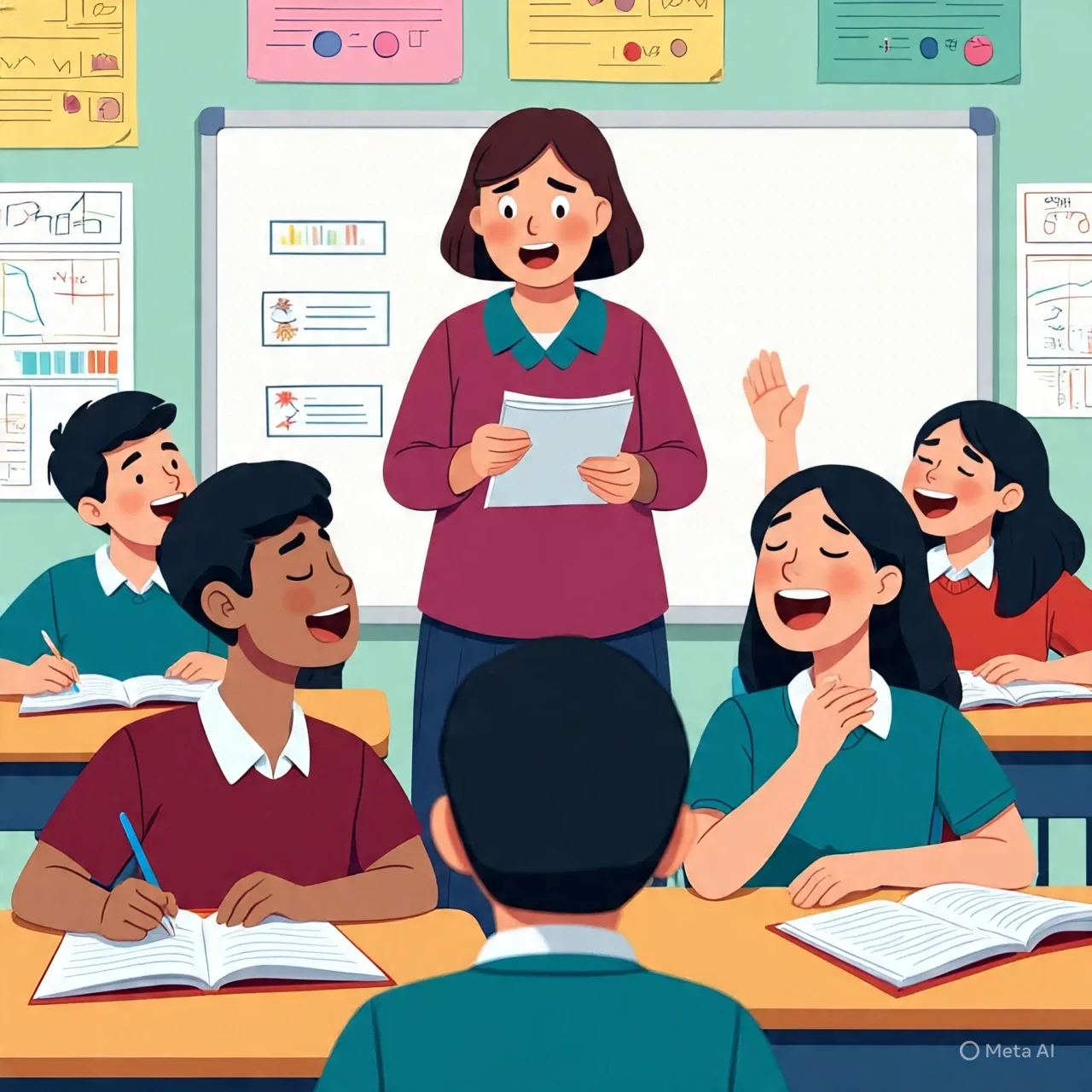 image about *مواقف مضحكة من أيام الدراسة*