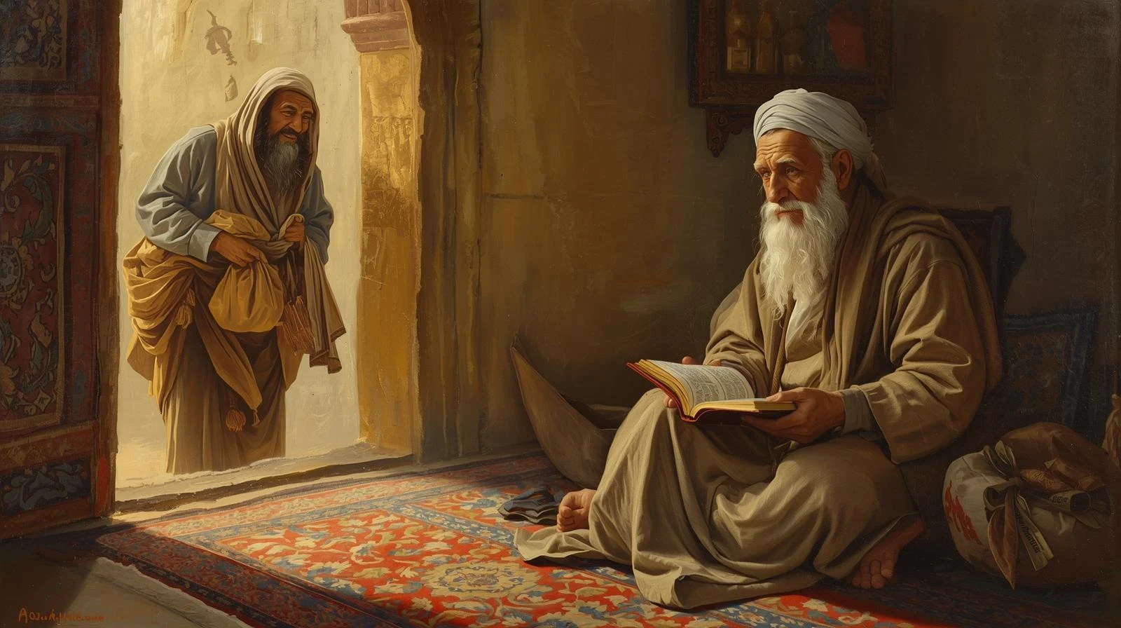 image about التاجر الأمين والكنز المخبوء
