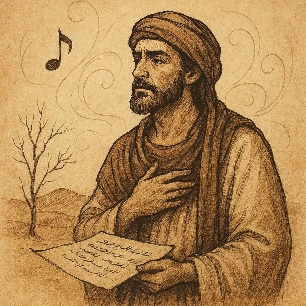 image about الشعر الجاهلي كله غنائي، يتمثل في وجدان الشاعر وما يجيش فيه من انفعالات متنوعة