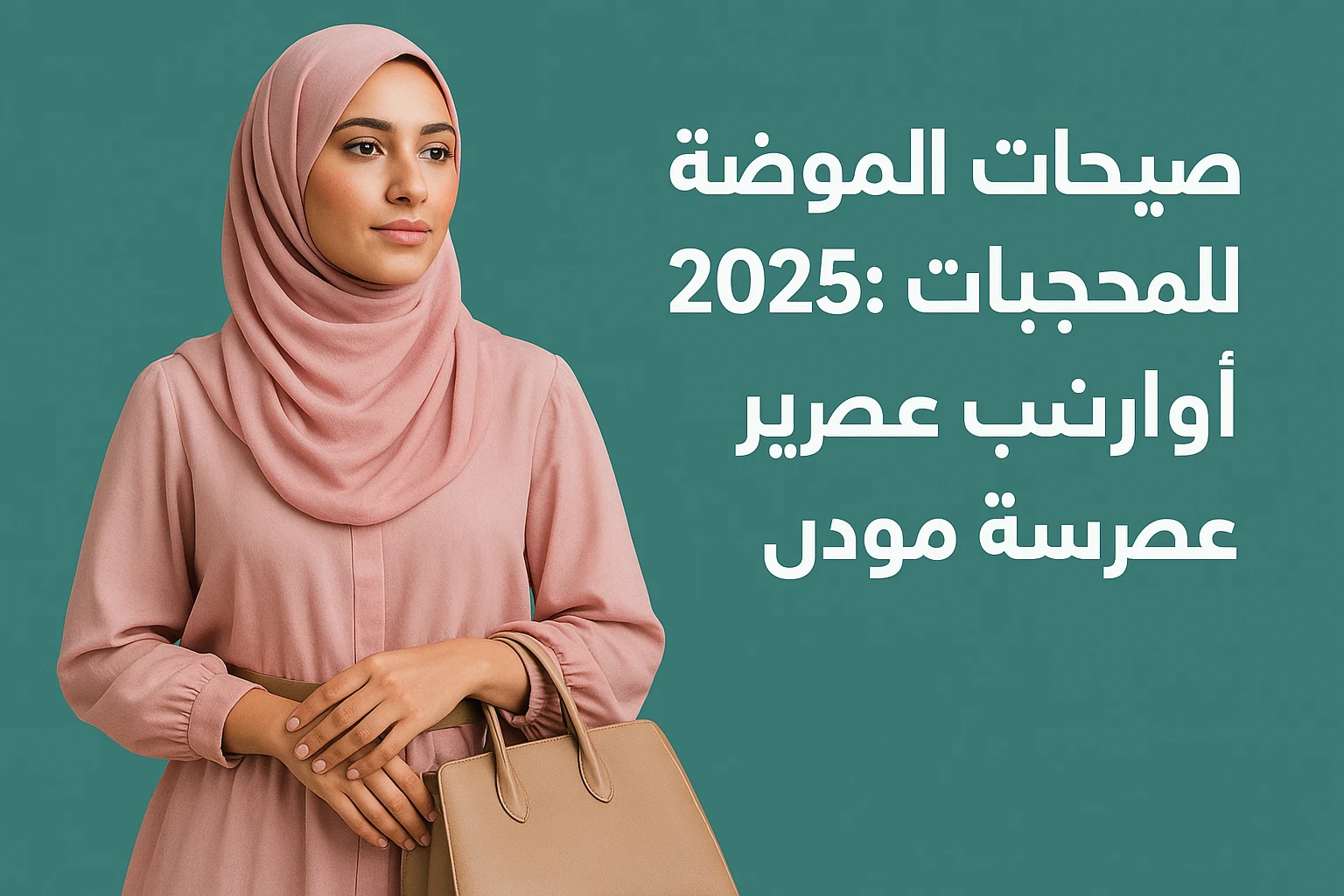 image about صيحات الموضة للمحجبات 2025: ألوان الحجاب ولفات عصرية بلمسة مودرن.