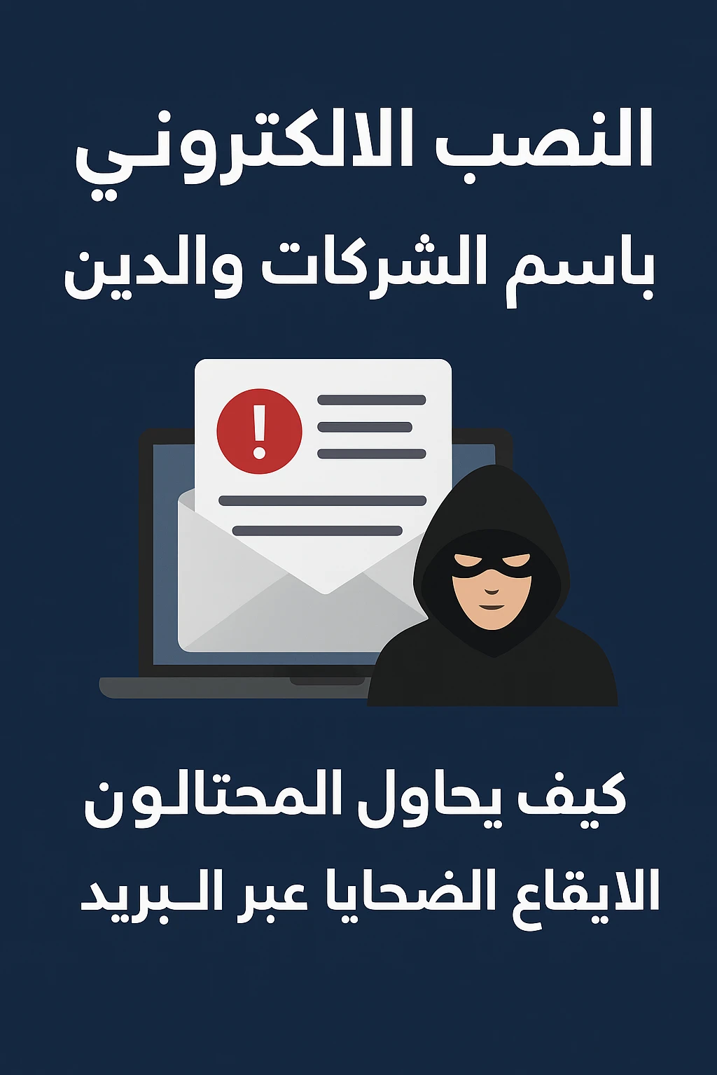 image about النصب الإلكتروني باسم الشركات والدين