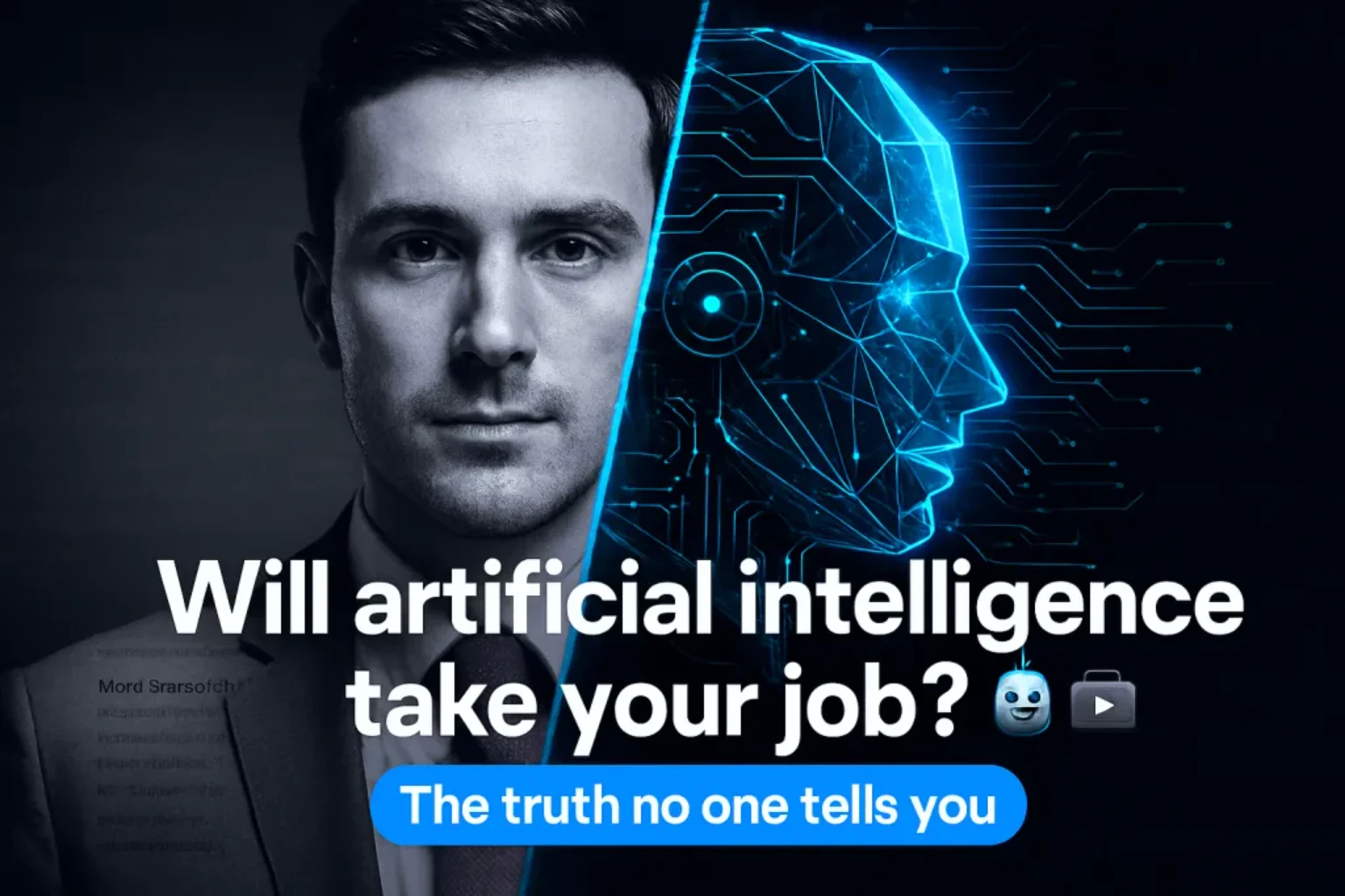 image about هل سيأخذ الذكاء الاصطناعي وظيفتك؟ الحقيقة التي لا يخبرك بها أحد 🤖💼
