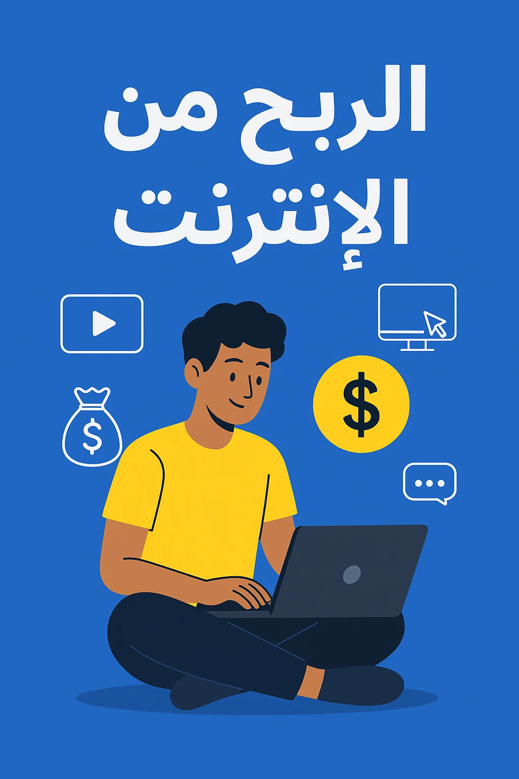 image about أسئلة ناس كتير بتسألها  هل ممكن أعيش من دخل الإنترنت بس؟ 