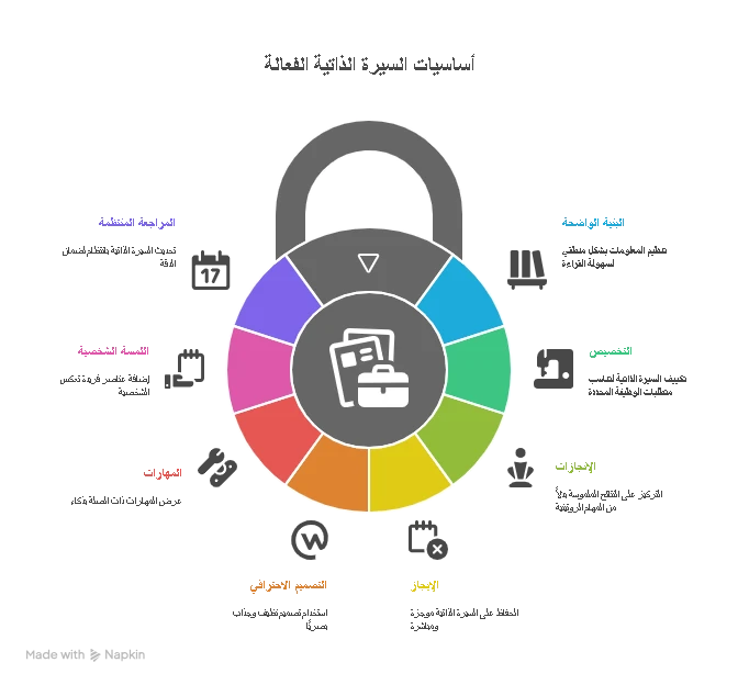 image about كيف تبني سيرة ذاتية قوية: دليل خطوة بخطوة + هدية