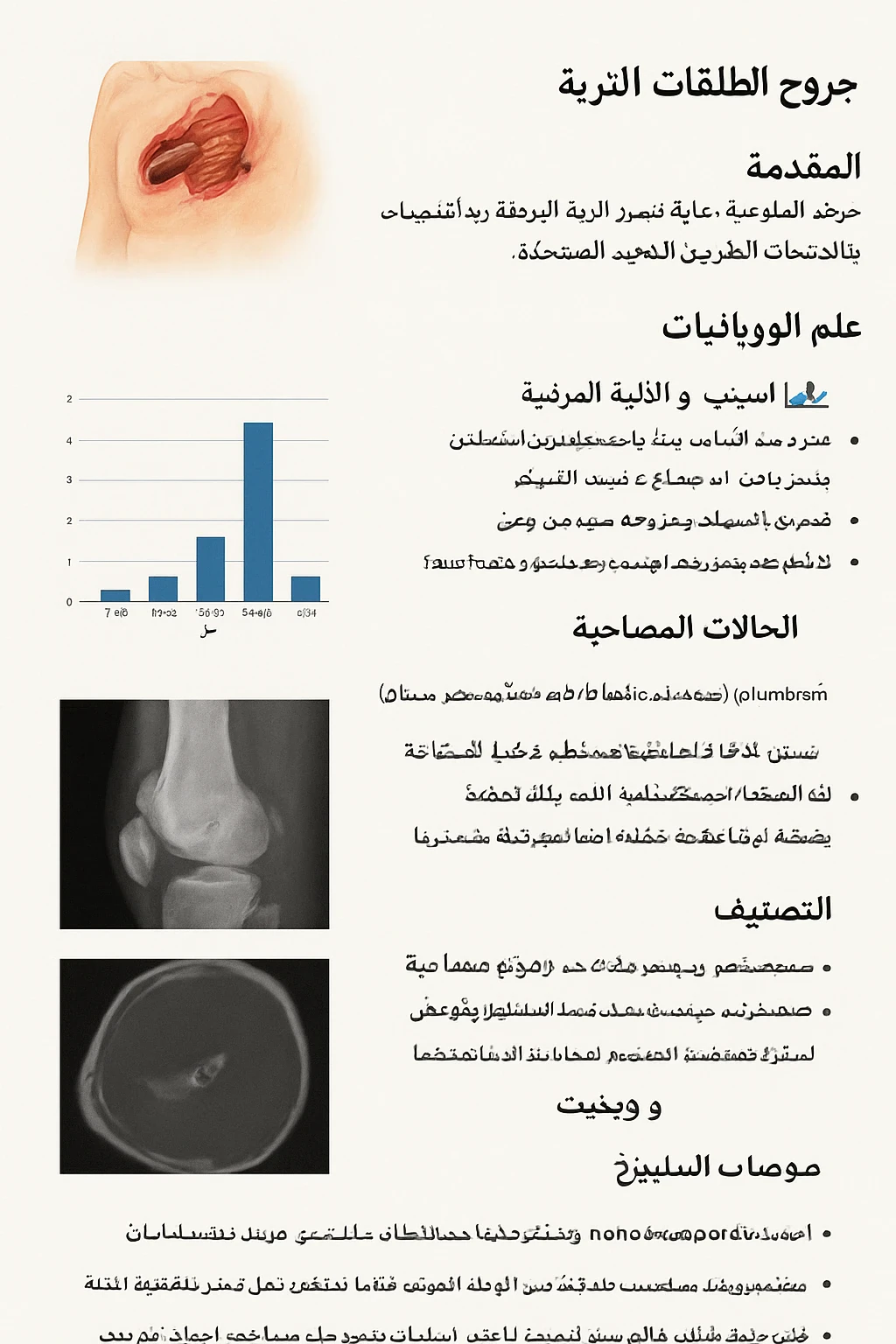 image about جروح الطلقات النارية (Gun Shot Wounds)