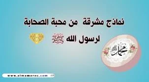 image about محبة الصحابة للرسول ﷺ: دروس وعبر