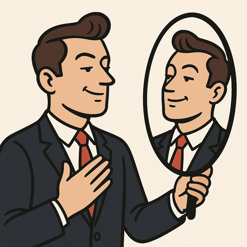 image about الشخصية المموهة النرجسية