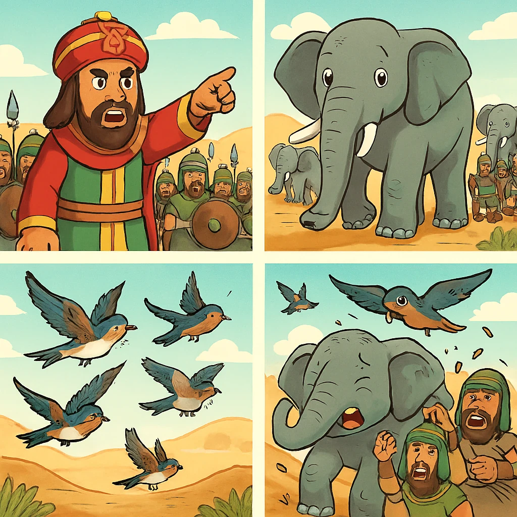 image about قصة أصحاب الفيل