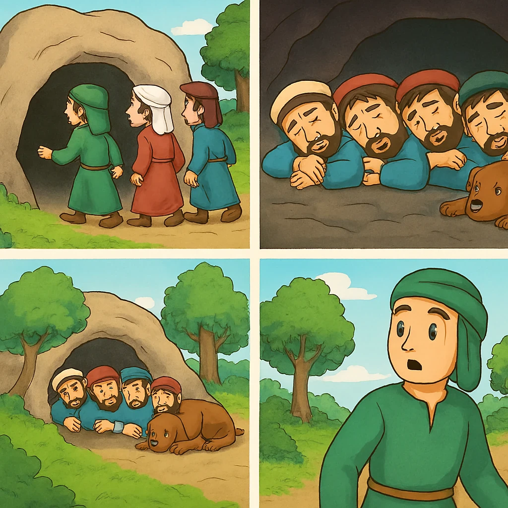 image about قصة أصحاب الكهف