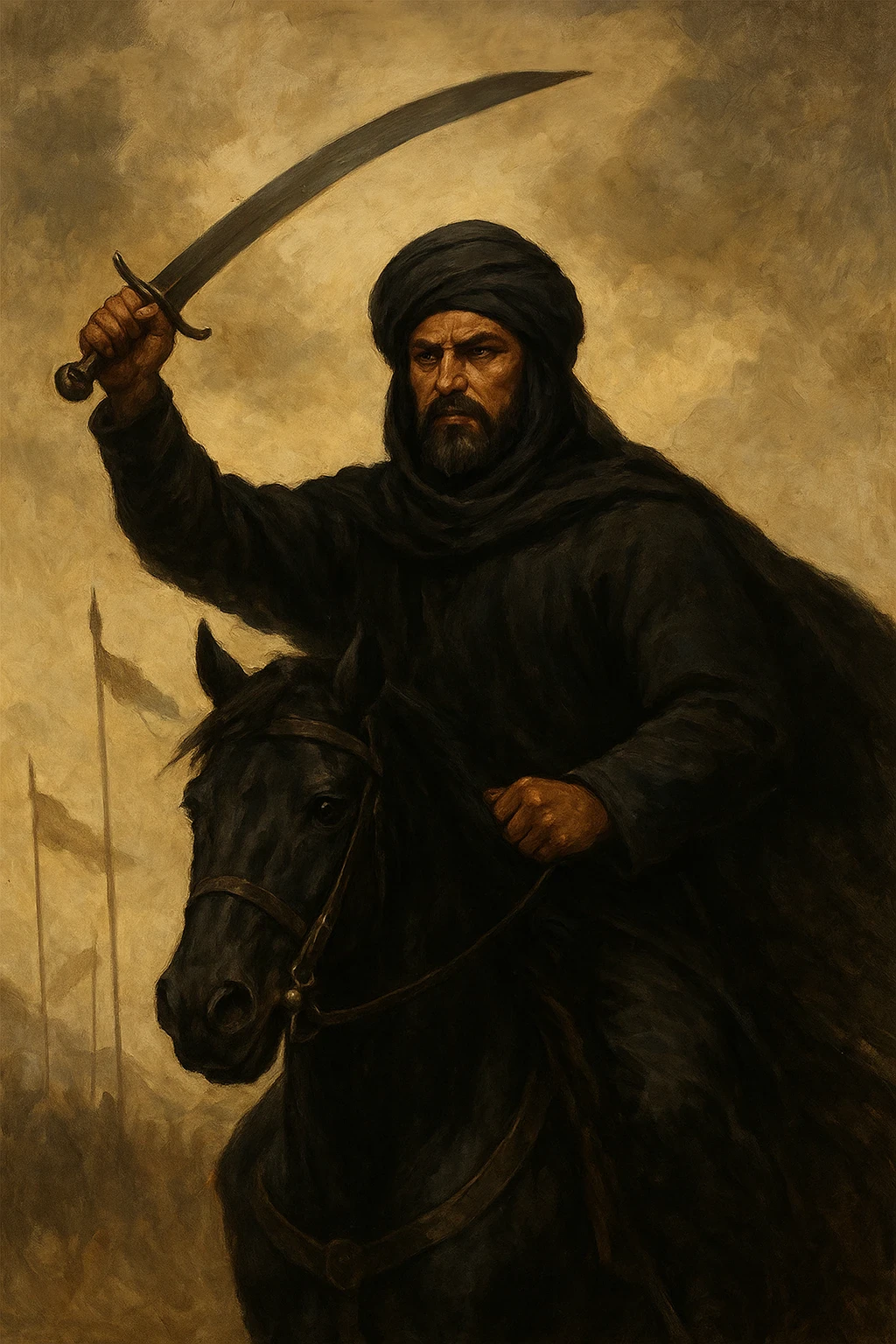 image about ضرار بن الأزور.. الفارس الأسود الذي لا يهاب الموت