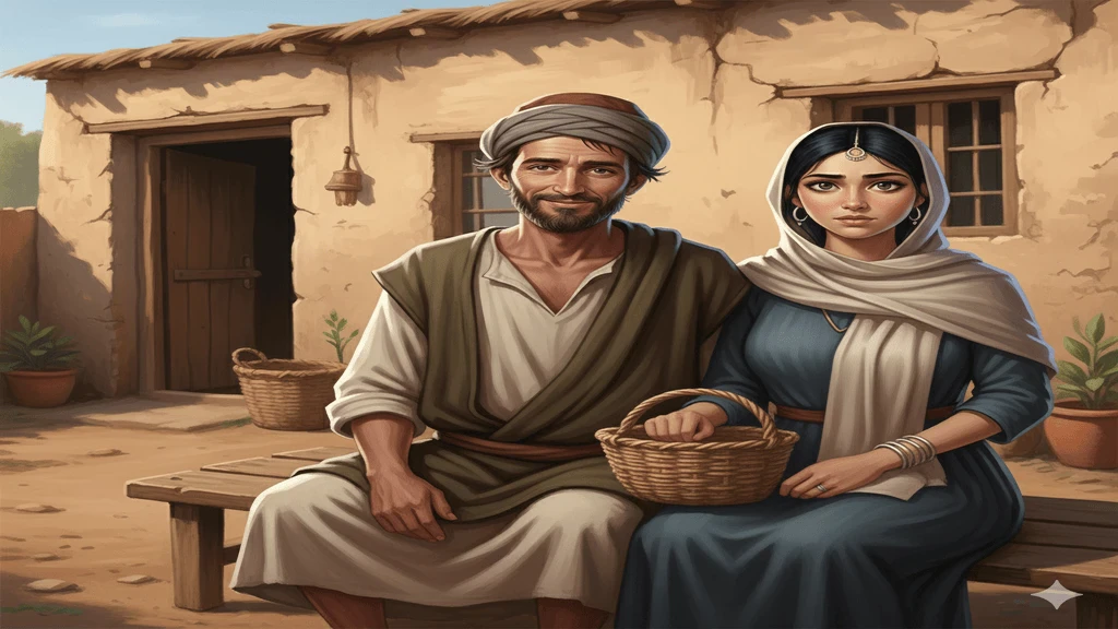 image about قصة الرجل الفقير الذي طردتة زوجتة فقابل ذئب واصبح أغنى رجل في القرية 