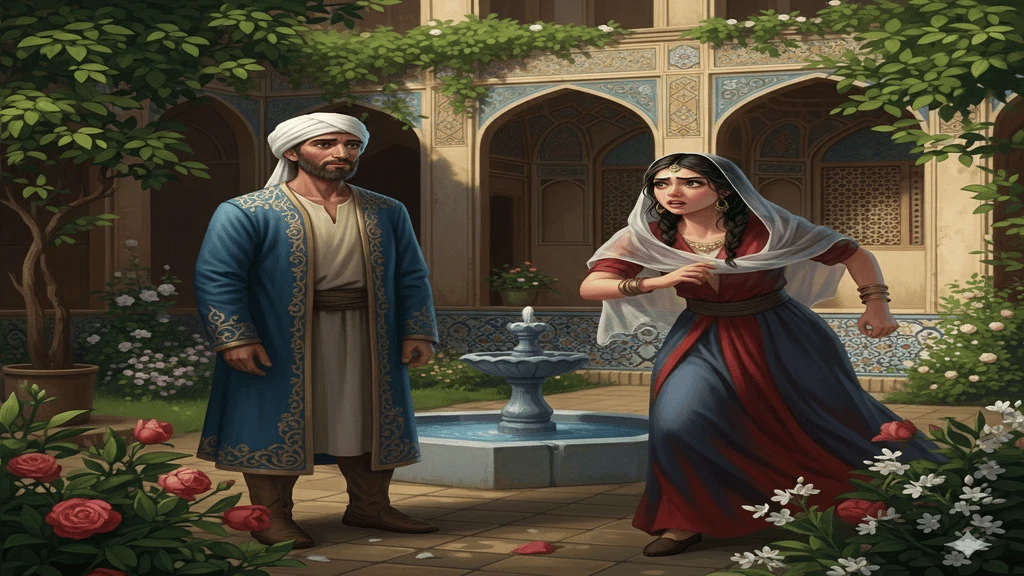 image about قصة الرجل الفقير الذي طردتة زوجتة فقابل ذئب واصبح أغنى رجل في القرية 