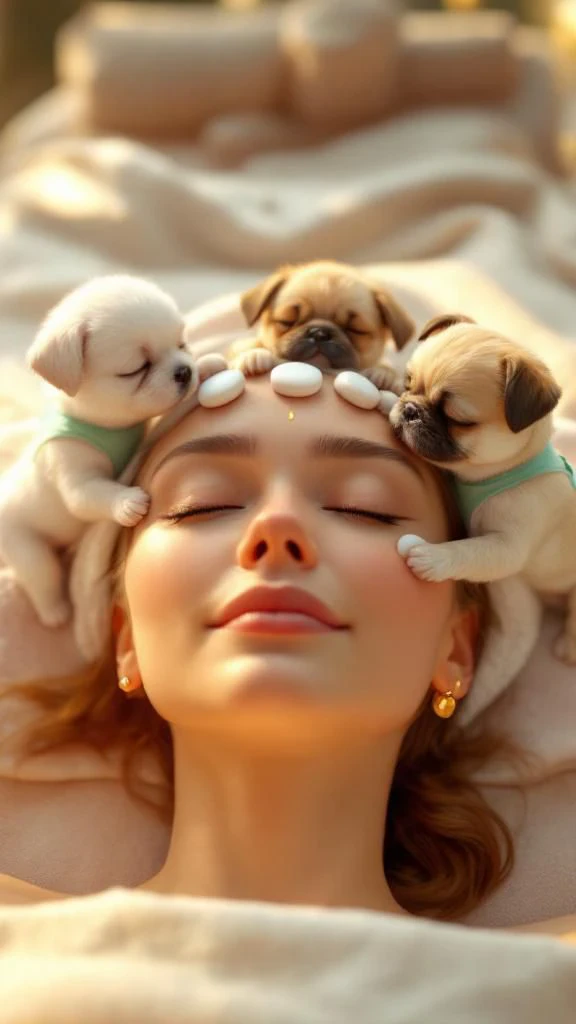image about AI Video Generation Puppy Spa