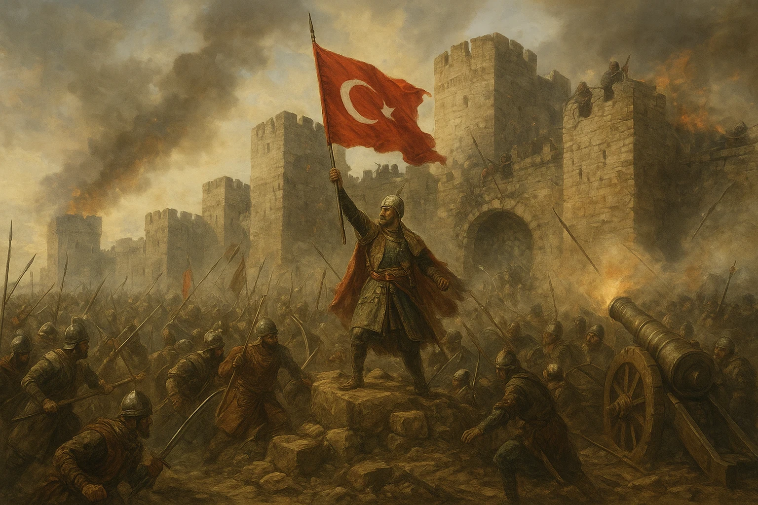 image about القسطنطينية بين الأمس واليوم: من الإمبراطورية البيزنطية إلى الدولة العثمانية