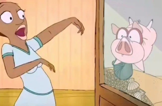 image about الخنزير الصغير  يبحث عن مصير غير الموت 💀