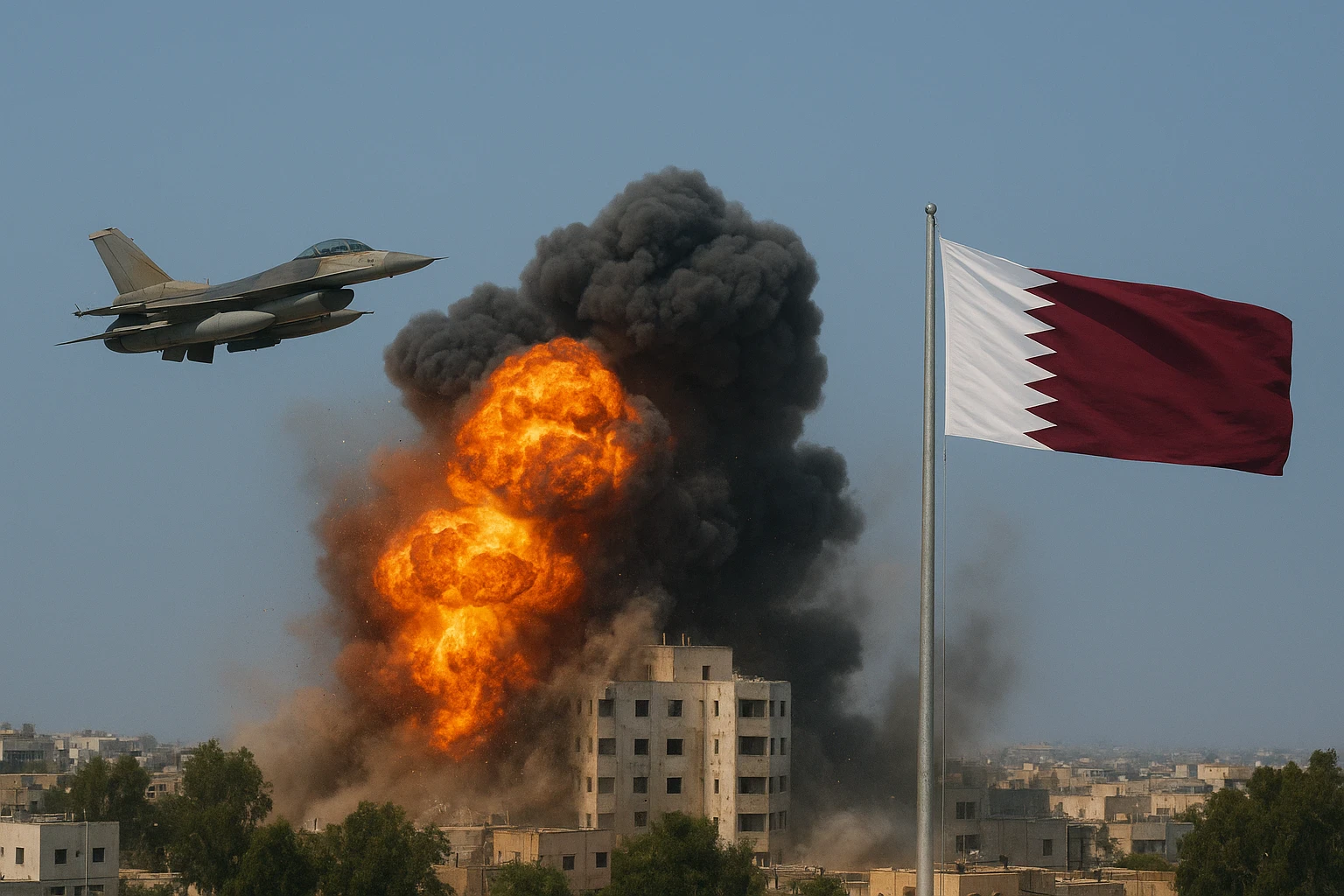 image about الضربة الإسرائيلية لقطر: صدمة سياسية وعسكرية تهز المنطقة