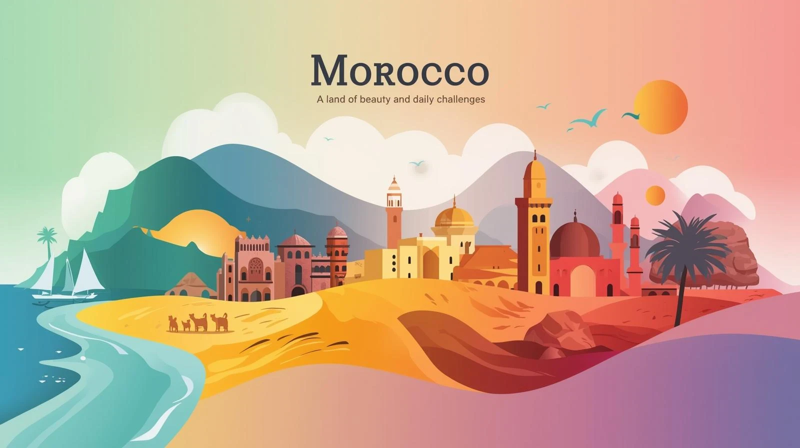 image about المغرب: مغرب السرعتين – الجمال والواقع والحياة اليومية