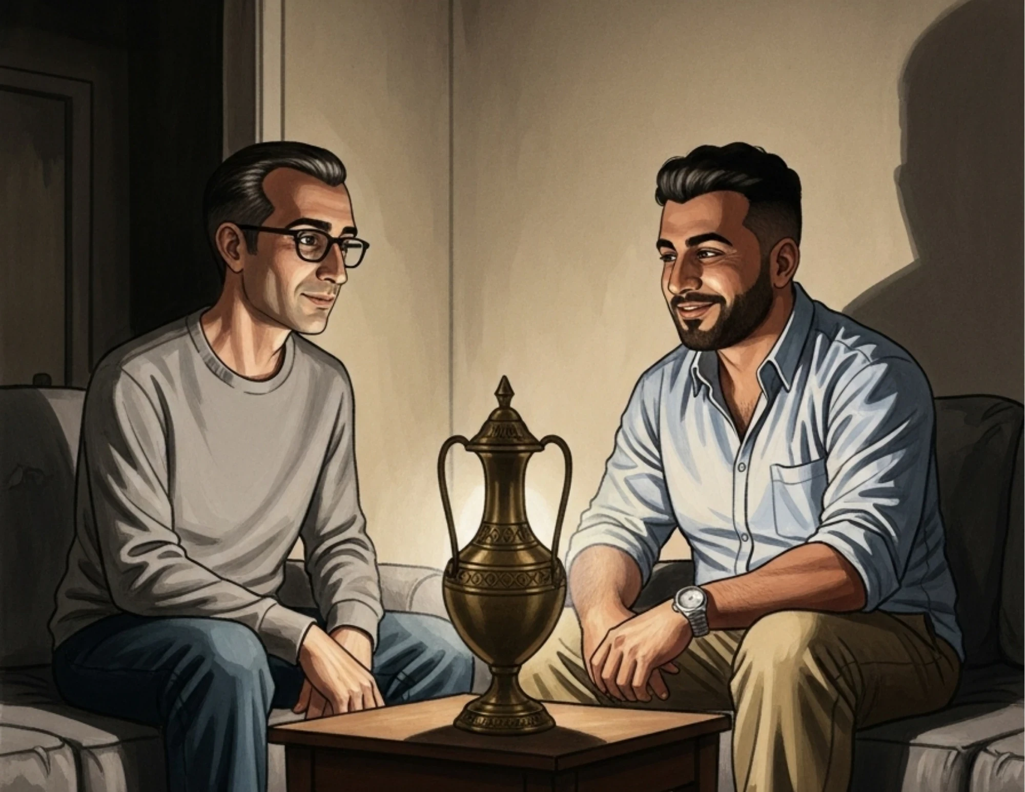 image about المصباح الذي يروي النكات المظلمة: مغامرة معرض الفن العبثي الجزء الثاني