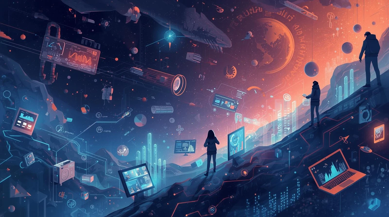 image about 🚀 التكنولوجيا الحديثة: كيف تغيّر حياتنا وتفتح آفاق المستقبل