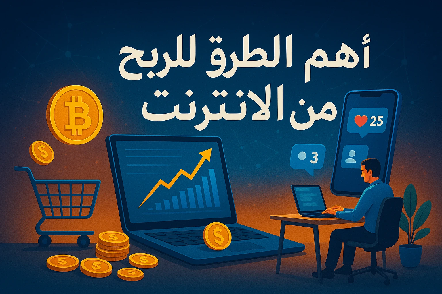 image about   🚀 الربح من الإنترنت في 2025: استراتيجيات مبتكرة وقصص نجاح حقيقية