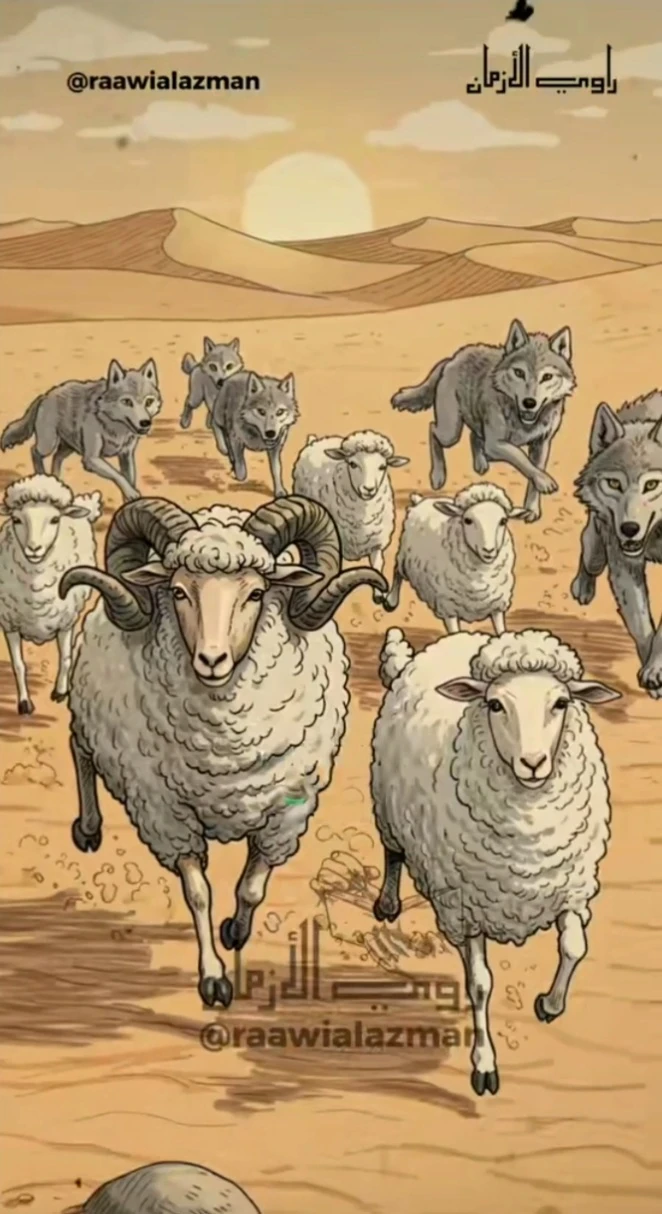 image about راعي الاغنام و الذئاب 🐺