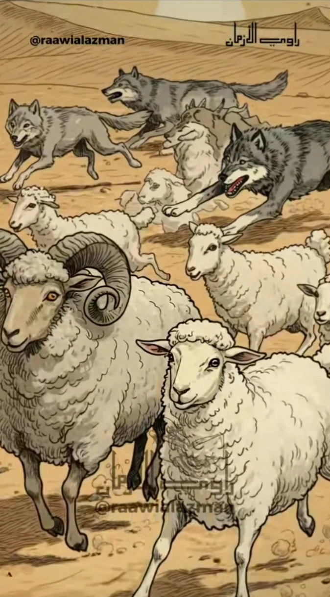 image about راعي الاغنام و الذئاب 🐺