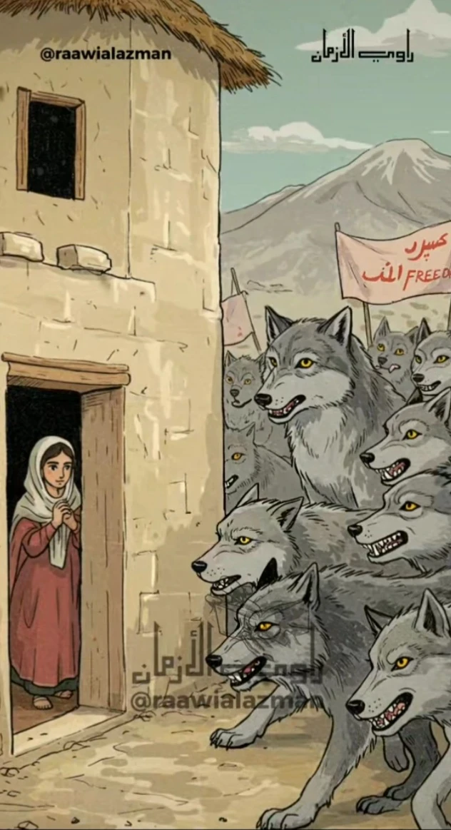 image about راعي الاغنام و الذئاب 🐺
