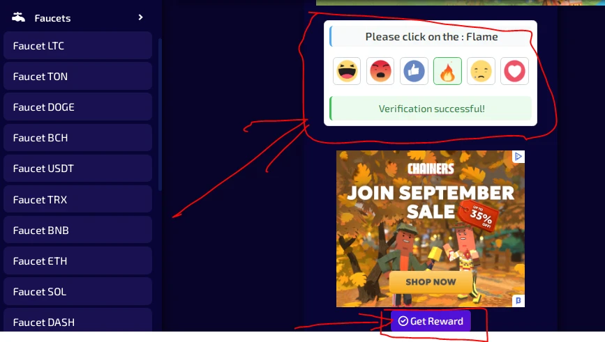 image about موقع موثوق لربح العملات الرقمية مجانًا 100
